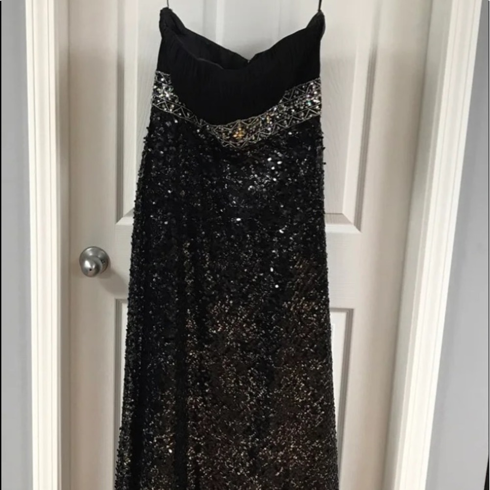 Black formal dress